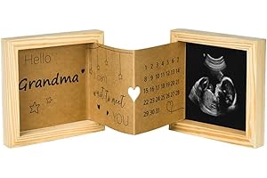 FvMemo Pregnancy Announcement for Grandma Baby Announcement Thoughtful Creativity Long-Lasting Meaning,First Time Grandmother Keepsake Gifts Sonogram Ultrasound Picture Box