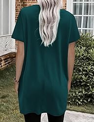 Poetsky Womens Plus Size T-Shirt Summer Casual