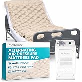 MedVance Premium Alternating Air Pressure Mattress Pad with Quiet Pump | Ultra Quiet Digital Pump - Alternating Pressure Relief System - Bed Sore Prevention &amp; Recovery - Waterproof &amp; Easy To Clean