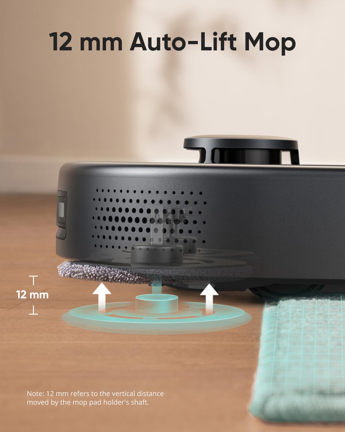 eufy Robot Vacuum and Mop X9 Pro with Auto-Clean Station, AI Obstacle Avoidance, Adaptive Pressure Cleaning with Rotating Mops, Carpet Detection with 12 mm Auto-Lifting Mops