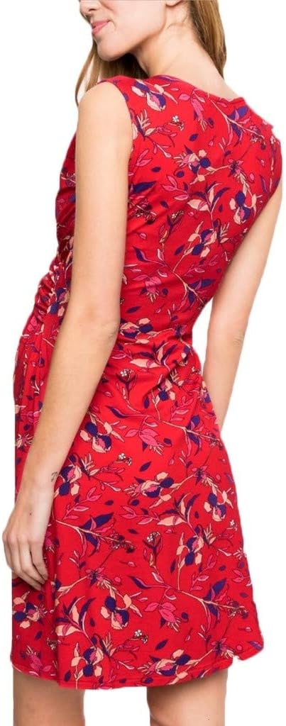 Robe Pour Maternite Photo Shoot Femmes Robe Longue Grossesse Dentelle Robe Grossesse Mariage Rose Aux Femmes Maternite La Grossesse Sans Manches Allaitement Ete Col En V Floral Impression Robe Femme Vetements Mystik Com Au