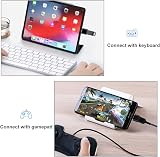 BORLTER CLAMP USB C to USB A Adapter 2 Pack Black USB-C to USB-A OTG view 6