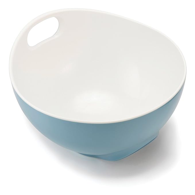 Joseph Joseph 40095 Tilt Mixing Bowl with Integrated Thumb Grip, Blue