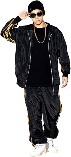 Amazon ディーオーピー Dop ナイロン セットアップ サイドデザイン 上下セット ブラック 3xl コート ジャケット 通販