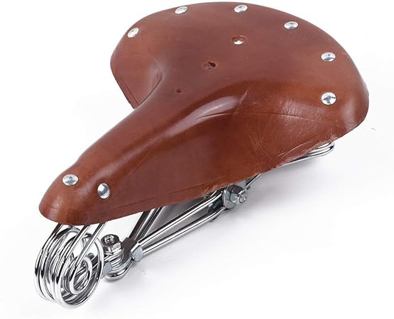 leather cycle saddle