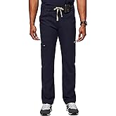 FIGS Cairo Cargo Scrub Pants for Men – Navy Blue, Tall 2XL