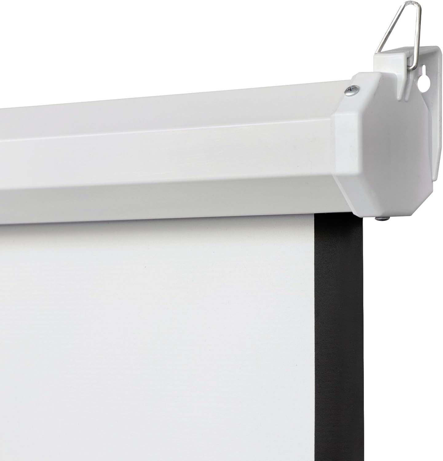 SUPER DEAL 120'' Projector Screen Projection Screen Manual Pull Down HD Screen 1:1 Format for Home Cinema Theater Presentation Education Outdoor Indoor Public Display: Office Products