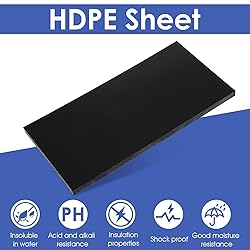 2 Pcs HDPE Plastic Sheet, HDPE Sheet