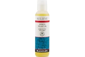 Plantlife Arnica Relieve Oil - Relieve Products are a Homeopathic Solution for Everyday Use - Works Quickly and Effectively - Made in California