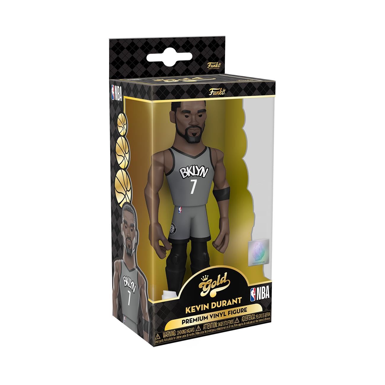 Funko Pop! Gold NBA: Nets - Kevin Durant 5" with