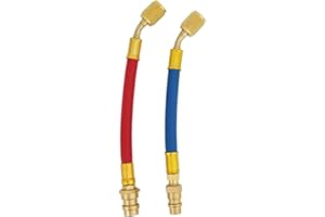 Kuuleyn,2pcs R12 to R134a Adapter,r12 to R134a Conversion Kit,car Air Conditioning Adapters, Connector Refrigeration Tool Air
