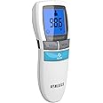 HoMedics No-Touch Infrared Thermometer, Reliable and Accurate Body Temperature Readings, Ultra-Fast Results, Digital Display for Fahrenheit or Celsius, Quiet Nighttime Mode and High-Fever Alarm