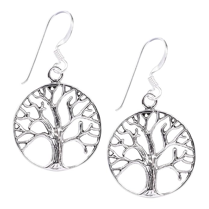 Blue Banana Par de Pendientes Dreamcatcher o Atrapasueños con ...