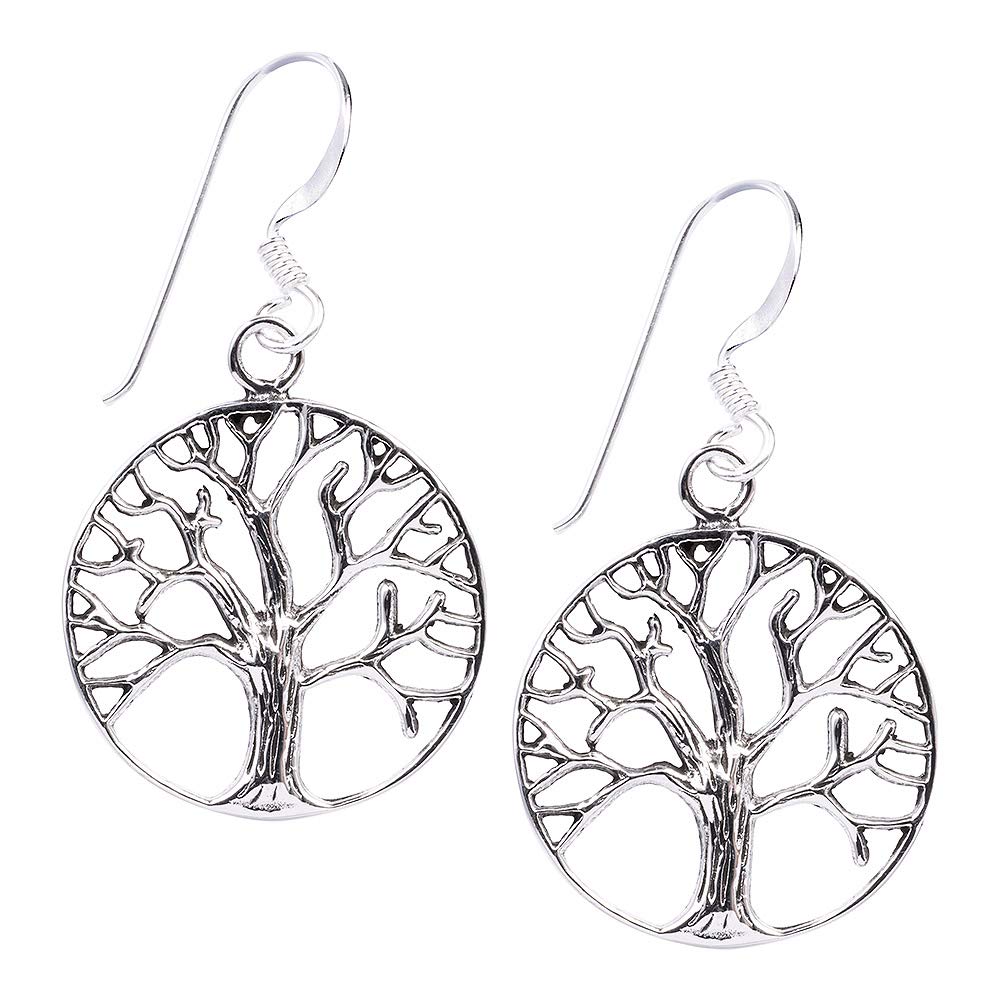 Blue Banana Par de Pendientes Dreamcatcher o Atrapasueños con ...