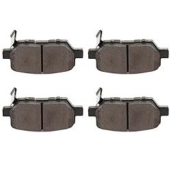 cciyu D1090 Rear Semi-Metallic Disc Brake Pads Kit