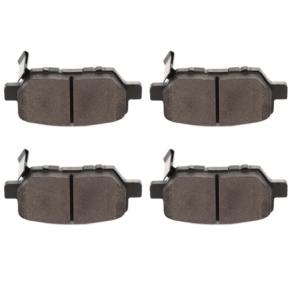 cciyu D1090 Rear Semi-Metallic Disc Brake Pads Kit