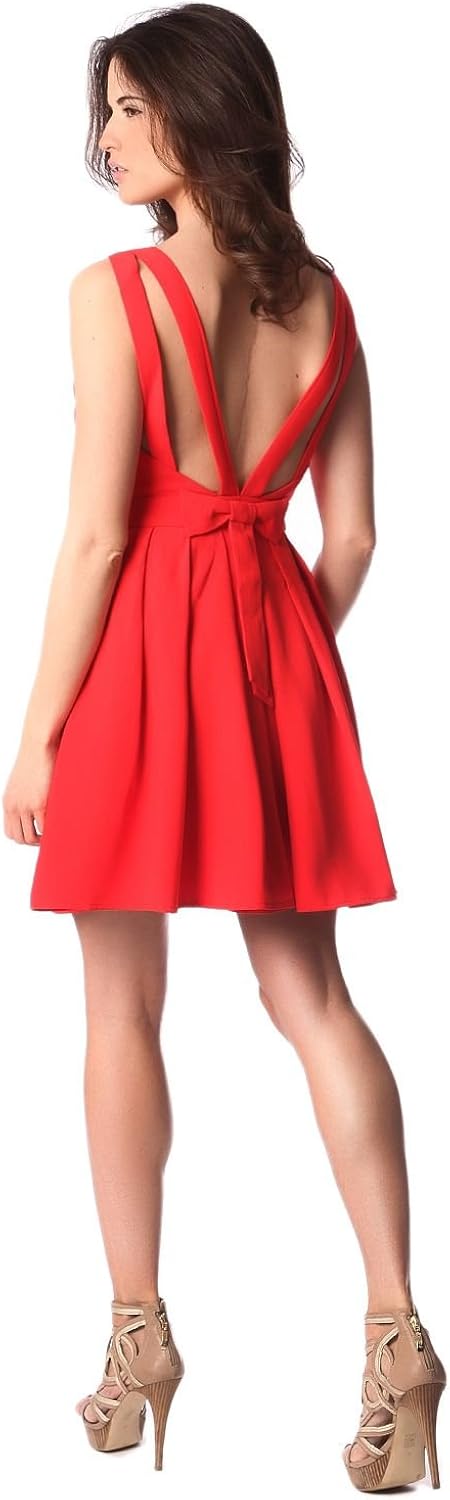 Vestido Rojo Mujer Vestido Bodycon Gap De Media Pierna Mujer