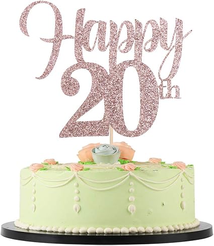 Amazon Com Lveud Flash Rose Gold Birthday Wedding Anniversary