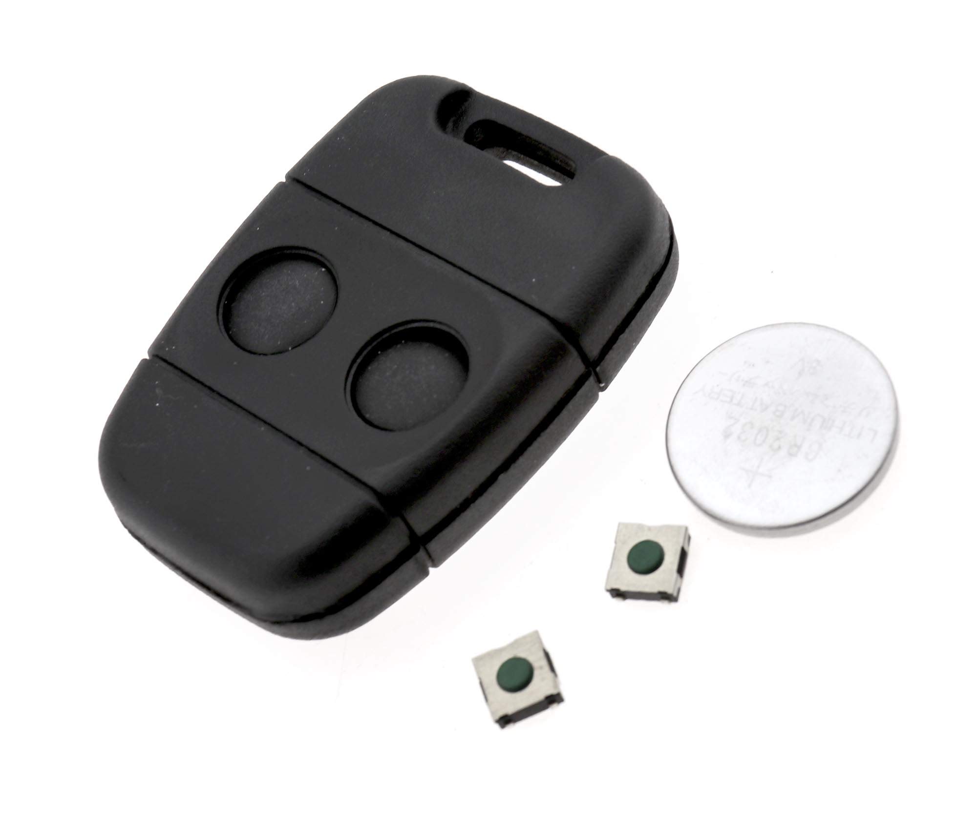 OTOTEC Remote Key Fob Case Replacement 2 Button Case Shell Compatible with ZS ZR MGF 100 200 214 400 416 25 45
