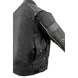 Milwaukee Leather MPM1735 Men's Black Textile