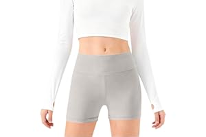 Girls Yoga Shorts Elastic Waisted Soft Stretchy Biker Shorts Kids Workout Running Athletic Sport Yoga Dance Undershorts