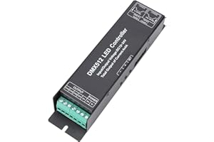 Multifunctional DMX512 LED Controller RGBW Light Strip DMX Decoder 4 Channel for Stage Lighting Synchronization Decoder