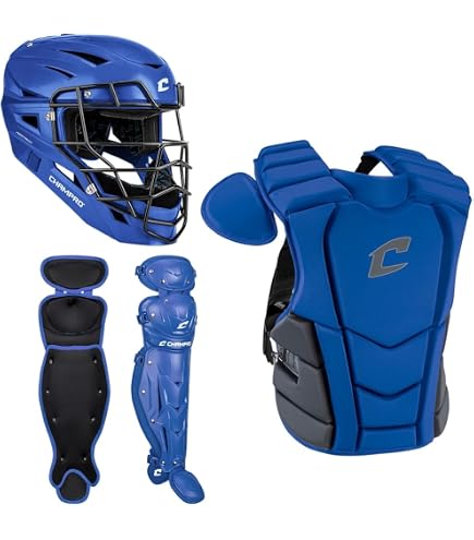 CHAMPRO Optimus Pro Plus - Protezione Pettorale Baseball Commotio Cordis Rossa 39.4cm - Foto 5