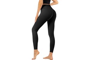 High Waisted Leggings for Women Tummy Control Full Length Buttery Soft Yoga Pants for Workout Athletic No See Through