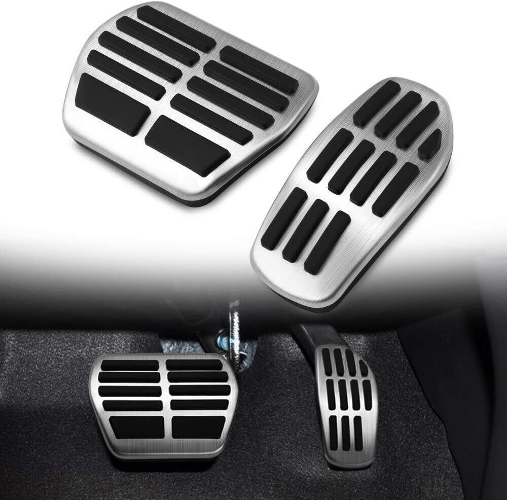 Fuel Gas Accelerator Brake Foot Pedal Cover AT for Nissan Qashqai 2014-2019 X-Trail X Trail T32 Kicks Altima 2019