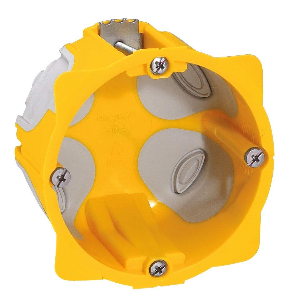 Legrand Batibox Boîte à encastrer – Box Energy – Pour Plaque de Platre – 2 postes