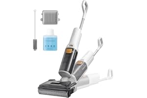 roborock F25 GT Vacuum Mop All in One, Wet Dry Vacuum Cleaner Cordless, 20000Pa Floor Cleaner Machine for Tile Hardwood Wood Vinyl Floor, Edge to Edge Self Cleaning Electric Mop with 180° Lie-Flat