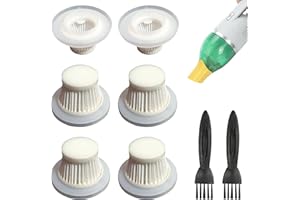 EMTK 6 Pack HEPA Filters for Horsepower Duck Vacuum Cordless - Washable Replacement Filters Compatible with The Duck Vacuum Cleaner as Seen on TV, Duck Vac Filters (Vacuum Not Included)