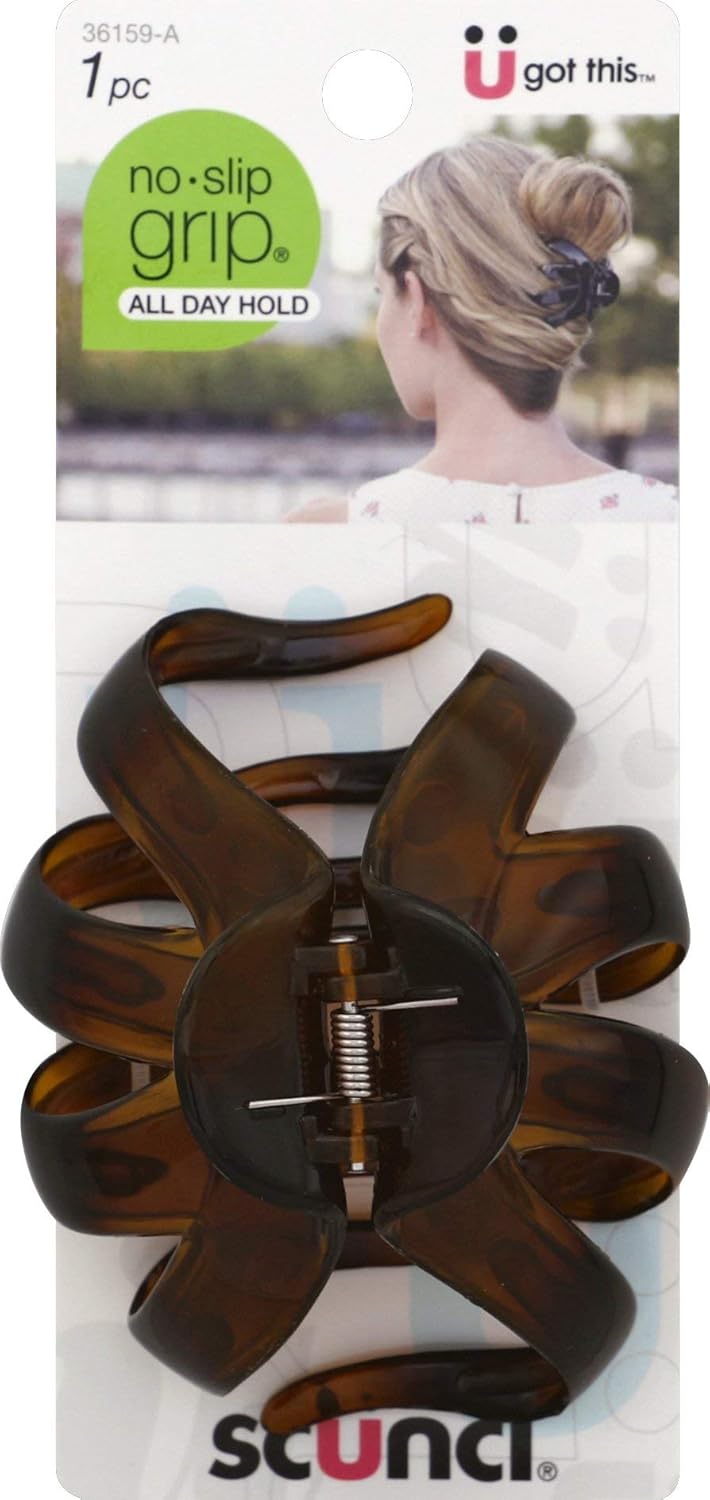 SCUNCI - No-Slip Grip Octopus Clip 8.5 cm - 1 Clip