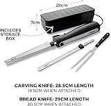 Tower Electric Knife 120W, One Touch Operation, Ergonomic, Black T19028 view 6