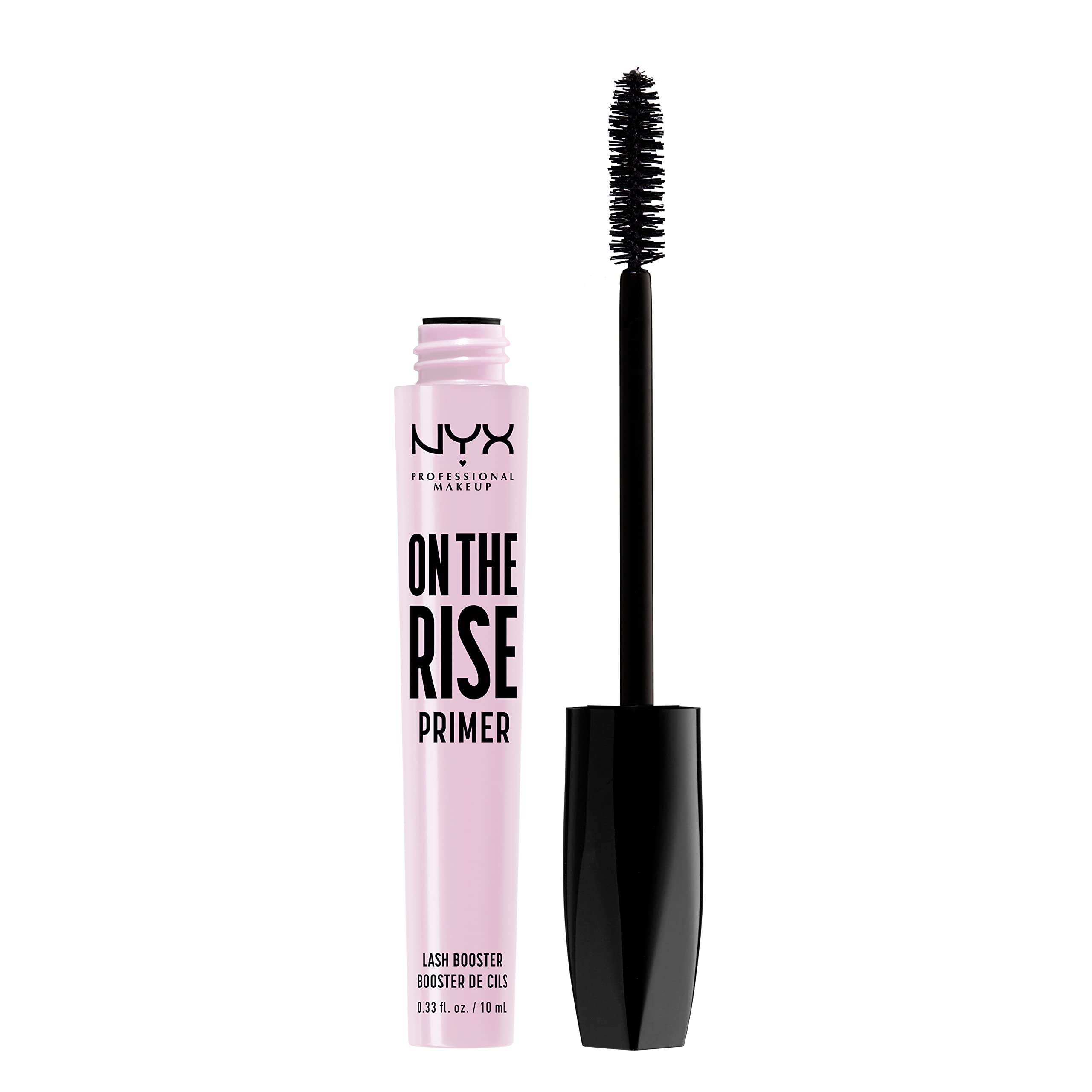 NYX Professional Makeup, Pre-Mascara Lash Serum For More Intense, Full Eyelashes, On The Rise Lash Booster, 10 ml
