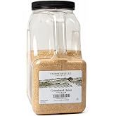 Farmersville Spice Co. Granulated Onion, 5 lb Handle Jug, Kosher | Granulated onion for rubs, sauces, soups, marinades &amp; meats; handle jug for restaurants and prep kitchens