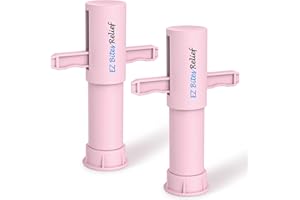 YARKOR EZ Bites Relief Venom Extractor Suction Pump 2 Pcs, Bee Sting Tools - Natural Itch Relief, Bite and Sting First Aid for Backpacking, Camping and Hiking