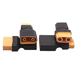 2Pairs ShareGoo RC XT90 to XT60 Plug Male Female