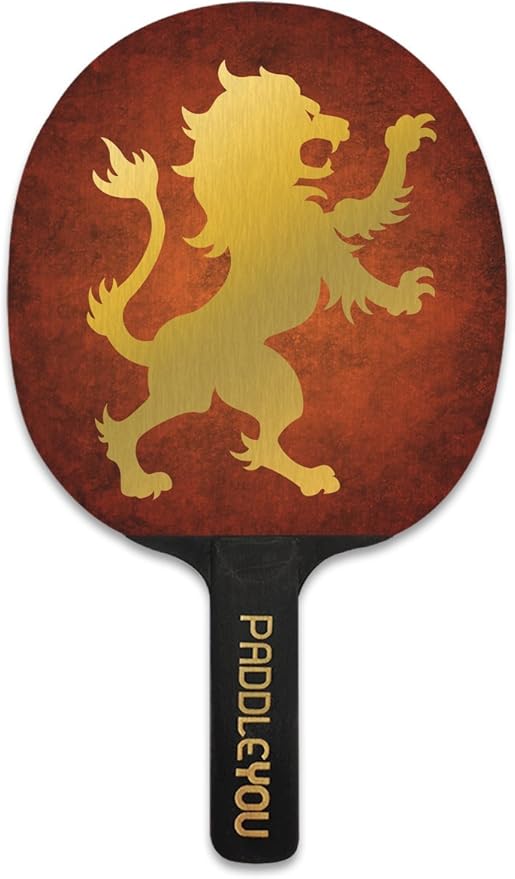 Lion Ping Pong Paddle (Game Improving Paddle) Sports