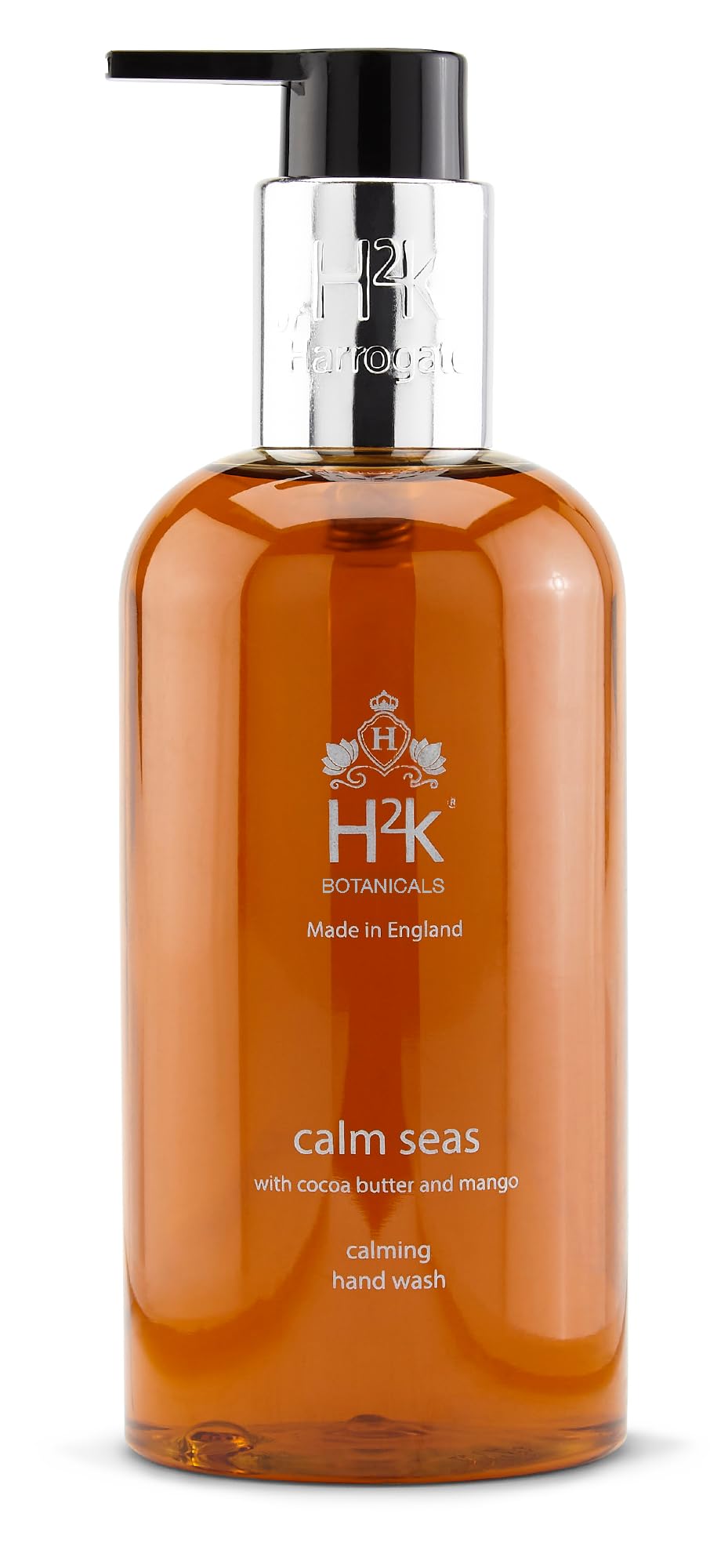 Calming Cocoa Butter & Mango Luxury Hand Wash (250ml) Calm Seas by H2K Botanicals