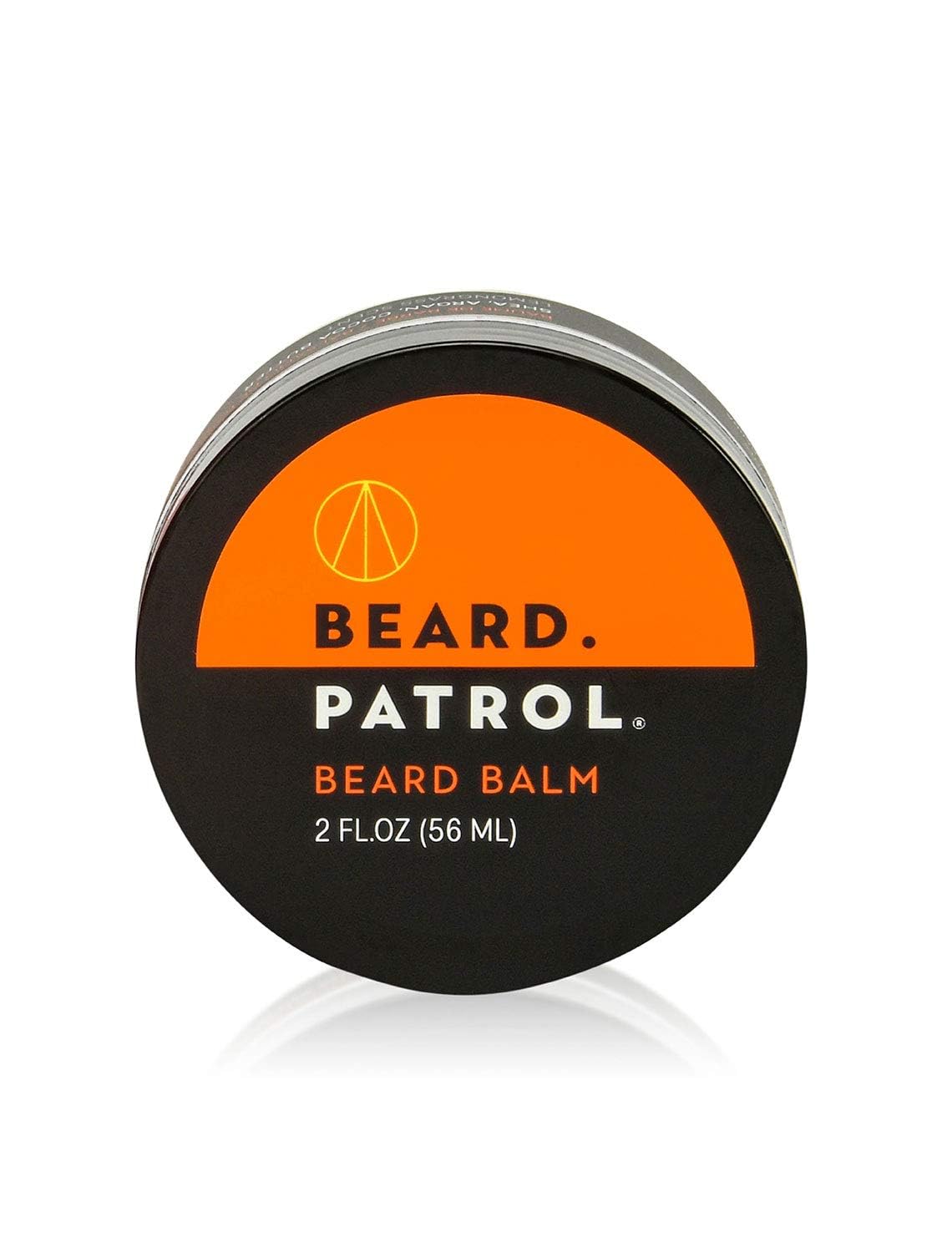 Beard Patrol Beard Balm for Men - Grooming Treatment with Argan Oil, Shea Butter, & Cocoa Butter Strengthens & Softens Beards & Mustaches - Lemongrass Scent Leave-in Conditioner Wax