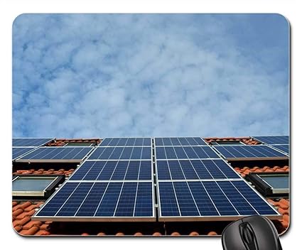 Amazoncom Mouse Pads Solar System Roof Power Generation