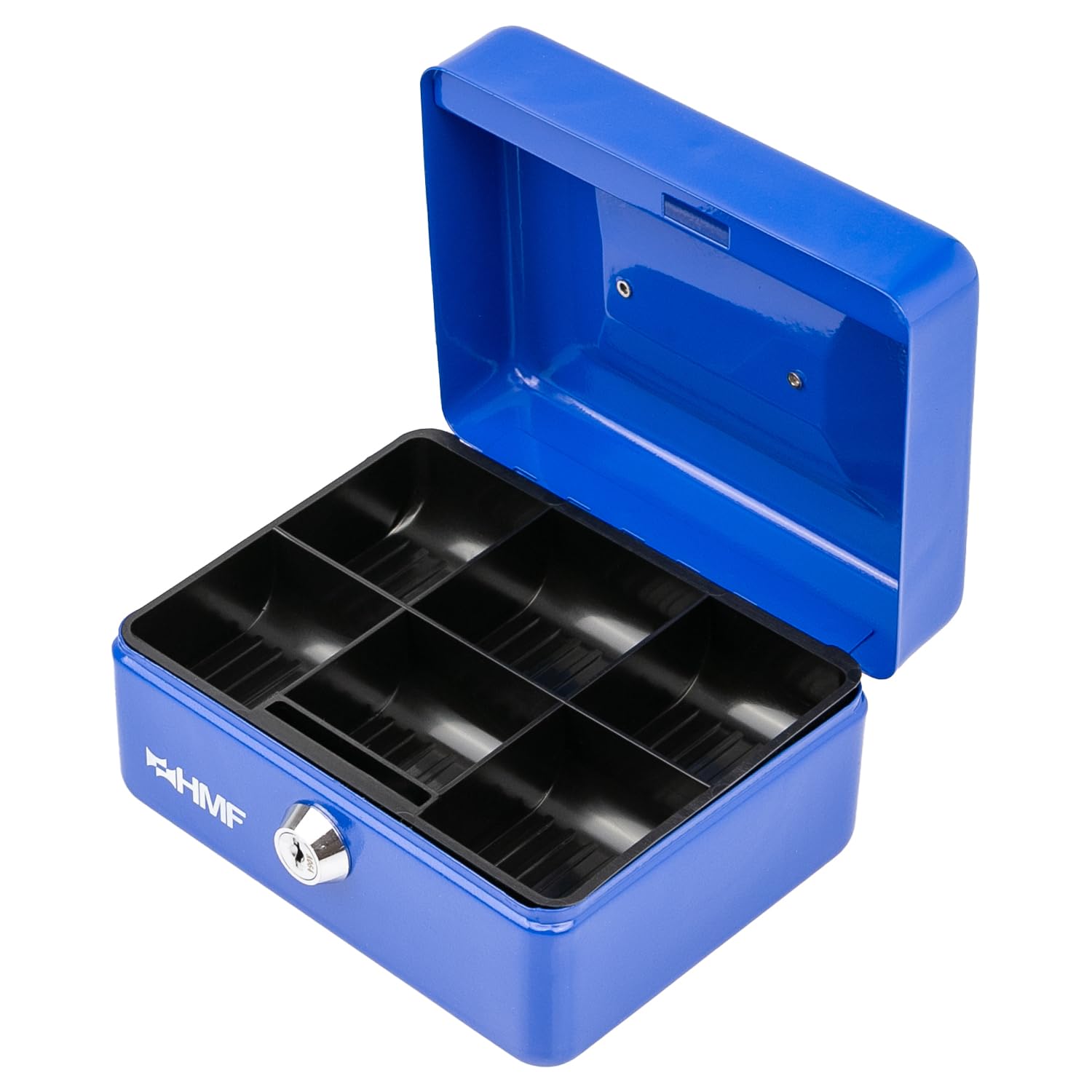 HMF 10215-05 Cash Box 15 x 12 x 8 cm, blue