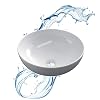 Starbath-Plus-Lavabo-de-Ceramica-con-Forma-Redonda-Color-Blanco-Sin-Taladro-Grifo-Medidas-32-x-32-x-15-cm Starbath-Plus-Lavabo-de-Ceramica-con-Forma-Redonda-Color-Blanco-Sin-Taladro-Grifo-Medidas-32-x-32-x-15-cm