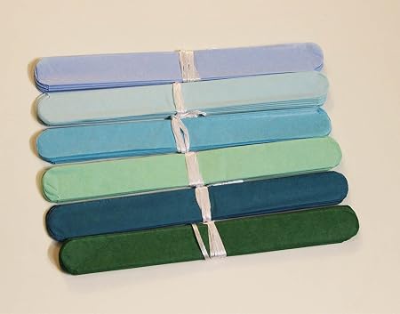 Cutadorns 12pcs Fiore Di Carta Velina Di Grandi Dimensioni