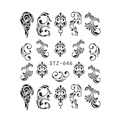 Imhere W U Fleur 3d Nail Art Sticker Pissenlit Bricolage