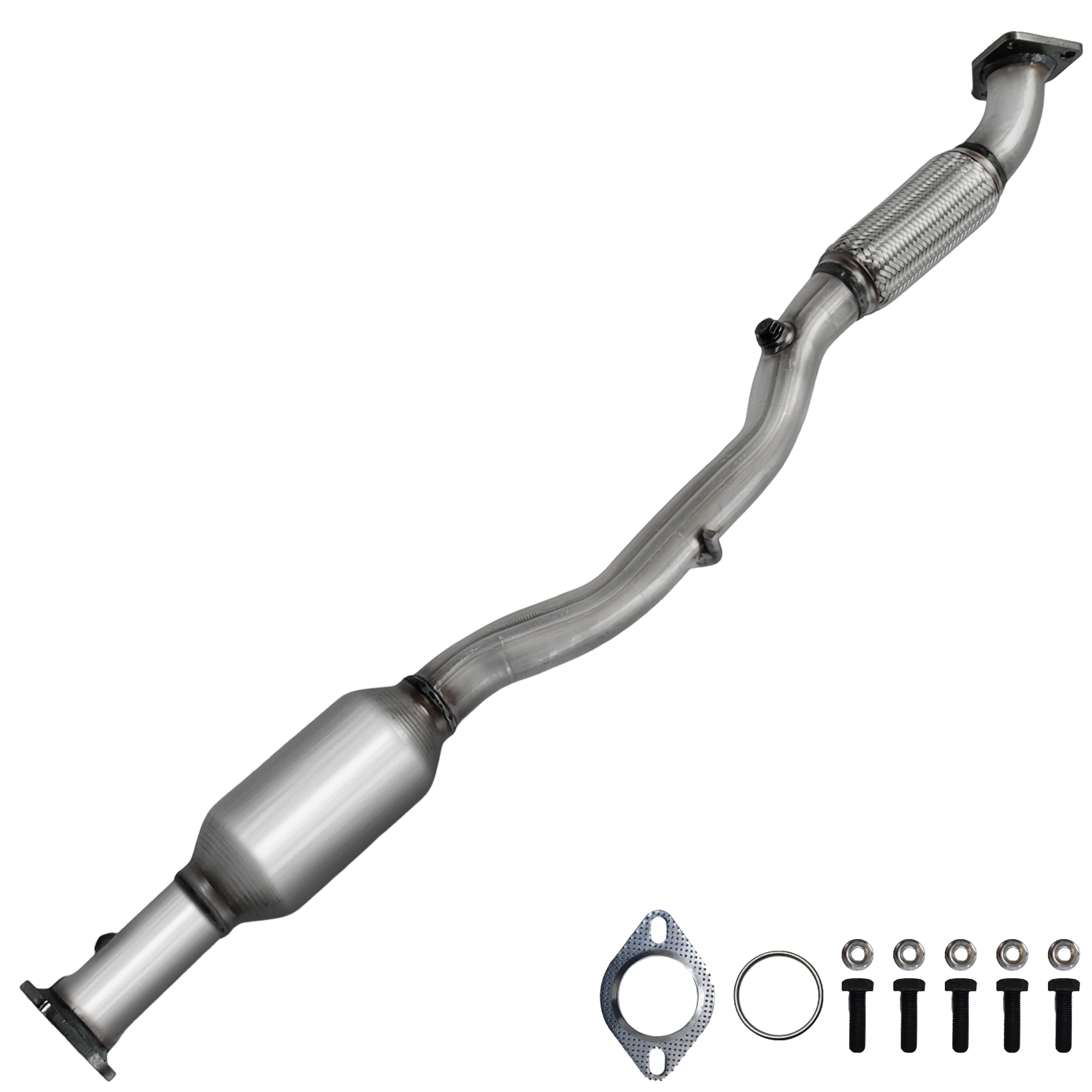 Photo 1 of JT Exhaust Rear Catalytic Converter Compatible with Nissan Altima 2007 2008 2009 2010 2012 2013 2.5L(EPA Compliant) (Standard EPA Grade)