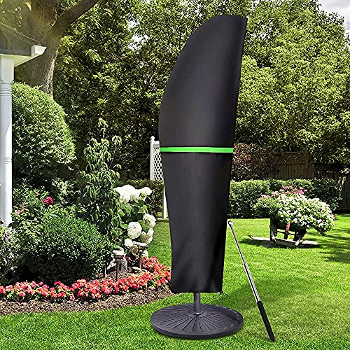 GEMITTO Patio Umbrella Cover, Waterproof Outdoor Offset Market Umbrella