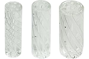 CALIGARS Rollers- Vortex Glass Tips- 8mm, 10mm, 12mm Sizes (RYO Glass Tips) (8,10,12mm Mix 3 Pack)