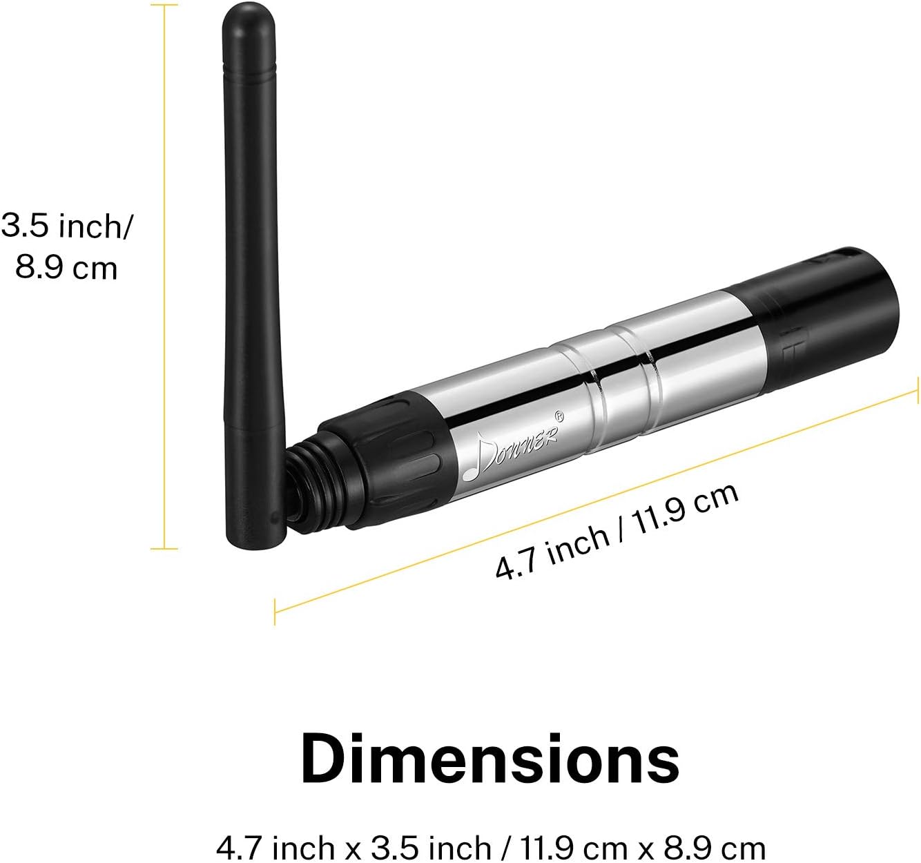 Donner 1PC DMX512 DMX Dfi DJ 2.4G Wireless Transmitter with Adapter: Musical Instruments